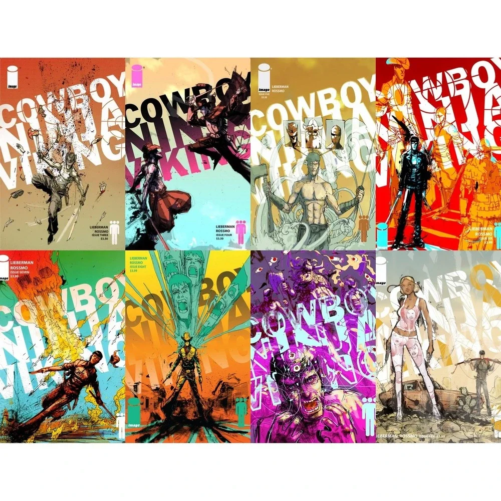Cowboy Ninja Viking #3-10 (2009-2010) Image Comics - 8 Comics